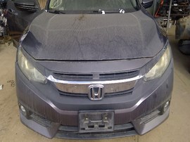 2016 HONDA CIVIC, GRAY, EX-L MODEL, 1.5L TURBO, AT.  A25189